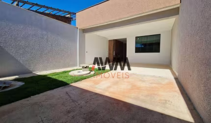 Casa com 03 Quartos 01 Suíte à venda, 122 m² por R$ 370.000 - Jardim Itaipu - Goiânia/GO
