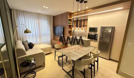 Apartamento com 2 suites, mobiliado para alugar, 68 m²- Setor Marista - Goiânia/GO
