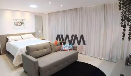 Apartamento mobiliado com 1 quarto à venda, 42 m² por R$ 475.000 - Setor Oeste - Goiânia/GO