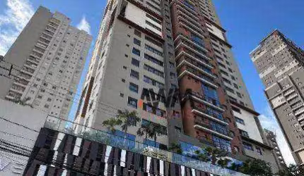 Apartamento com 2 suites, lavabo para alugar, 86 m²- Setor Bueno - Goiânia/GO