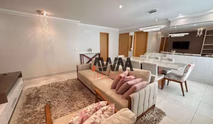Apartamento mobiliado com 3 suites para alugar, 118 m² - Jardim Goiás - Goiânia/GO