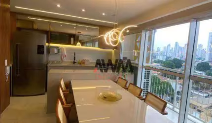Apartamento Mobiliado 3 Quartos à venda, 78 m² por R$ 790.000 - Setor Coimbra - Goiânia/GO