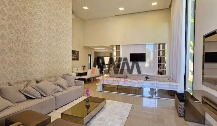 Linda casa térrea com 3 suítes à venda, 206 m² por R$ 2.350.000 - Jardins Madri - Goiânia/GO