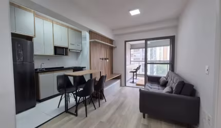 More próximo (5 min) do Morumbi Shopping | Apartamento mobiliado no Air Brooklin, Av. Santo Amaro, 4800 - Brooklin