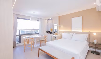 More próximo (5 min) do Shopping Iguatemi | Apartamento mobiliado no DSG Itaim, Rua Joaquim Floriano, 152 - Itaim Bibi