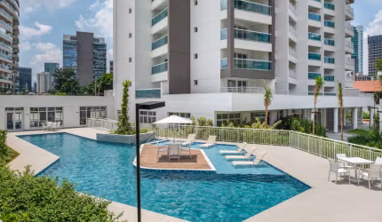 More próximo (5 min) do Shopping Eldorado | Apartamento mobiliado no Summit Pinheiros, Rua Eugênio de Medeiros, 288 - Pinheiros
