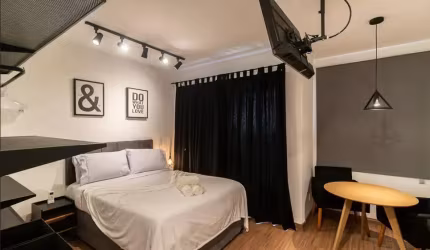 More próximo (5 min) do Aerop. de Congonhas | Apartamento mobiliado à venda no Quad Campo Belo, Rua Otávio Tarquínio de Sousa, 1152 - Campo Belo