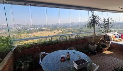Apartamento com vista maravilhosa parque Vila Lobos com 376 m² , segurança total , lazer completo , , por R$ 6.290.000 - Pinheiros - São Paulo/SP