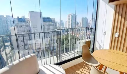 Studio novíssimo , mobiliado e muito bem decorado com 1 dormitório à venda, 28 m² , abaixo do valor por R$ 590.000 - Vila Mariana - São Paulo/SP