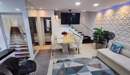 Casa moderna com 2 suites , 3 vagas garagem , ar condicionado , à venda, 85 m² por R$ 845.000 - Parque São Domingos - São Paulo/SP