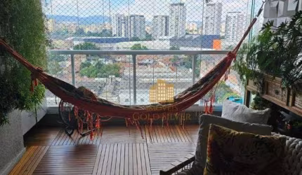 Apto - com 3 dormitórios para alugar, 128 m² - Vila Anastácio - São Paulo/SP