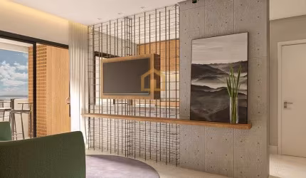 Apartamento com 2 dormitórios à venda, 74 m² por R$ 574.000,00 - Marapé - Santos/SP