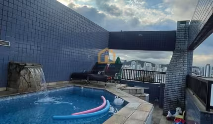Cobertura Duplex com Piscina e Churrasqueira no Embaré – Santos/SP