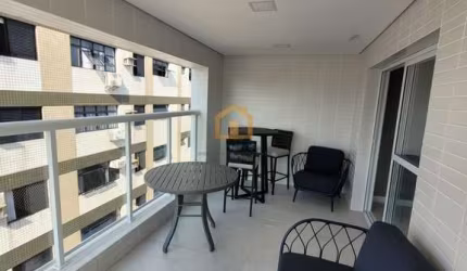 Apartamento 02 Suítes sendo 01 com Sacada Aparecida - Santos/SP