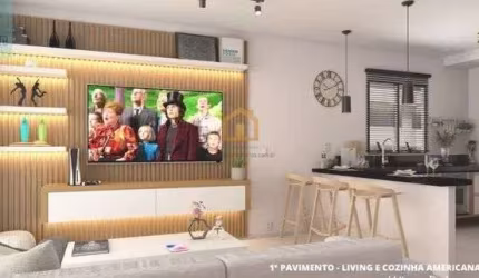 Casa Triplex Nova com 3 Suítes | José Menino - Santos/SP