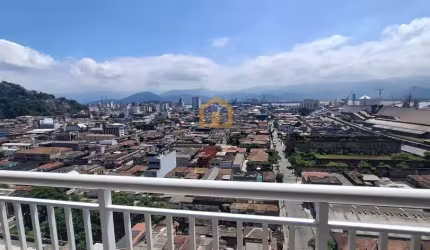 Sala Comercial em Prédio bem Estruturado - Bairro Vila Mathias, em Santos.
