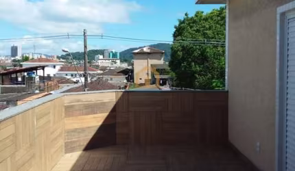 Casa Triplex - Frente - Bairro Esplanada dos Barreiros - São Vicente.