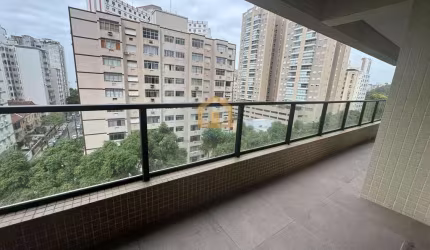 Apartamento 2 Dormitorios sendo uma suíte - José Menino, Santos/SP