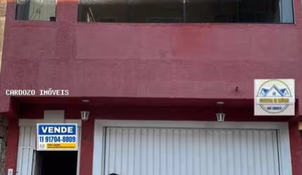 Casa para Venda em Carapicuíba, Jardim Bom Sucesso, 3 dormitórios, 1 banheiro, 2 vagas