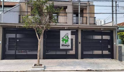 Sobrados novos 3 dorms, 2 suites no parque Maria luiza