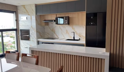 Lindo Apartamento Mobiliado e Decorado na Vila Rosa de 3Q
