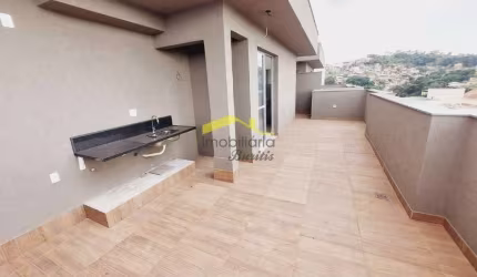 Cobertura à venda, 3 quartos, 2 suítes, 3 vagas, Buritis - Belo Horizonte/MG
