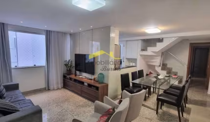 Cobertura à venda, 4 quartos, 3 suítes, 3 vagas, Buritis - Belo Horizonte/MG