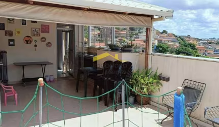 Cobertura à venda, 2 quartos, 1 suíte, 1 vaga, Havaí - Belo Horizonte/MG