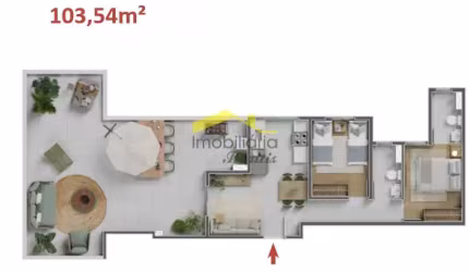 Cobertura à venda, 2 quartos, 1 suíte, 1 vaga, Estoril - Belo Horizonte/MG