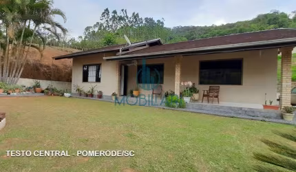 Chácara / sítio com 3 quartos à venda no Testo Central, Pomerode , 200 m2 por R$ 890.000