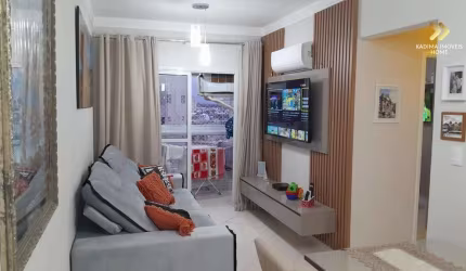 Apartamento de 2 Quartos com Suíte e Sacada Gourmet – Vila Tupi, Praia Grande