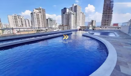 Apartamento de 02 Dormitórios com Suíte – 50m da Praia – Aviação, Praia Grande