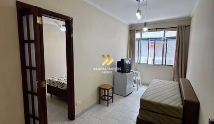 Apartamento com 1 quarto à venda na Rua Brigadeiro Tobias, 211, Canto do Forte, Praia Grande, 42 m2 por R$ 240.000
