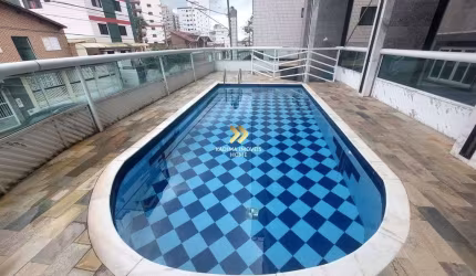 Apartamento com 1 quarto à venda na Rua Carlos Gomes, 279, Cidade Ocian, Praia Grande, 51 m2 por R$ 280.000