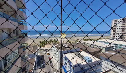 Apartamento 03 dormitórios, Varanda Gourmet  com vista pra o Mar - Bairro Tupi