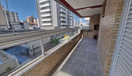 Apartamento à Venda 1 Dormitório c Suíte Sacada Envidraçada Lazer Completo Ocian