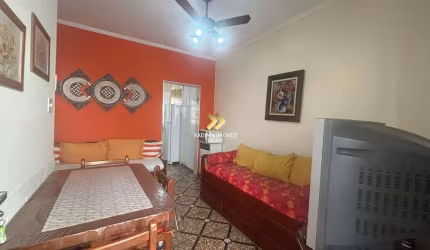 Apartamento 1 Dormitório na Guilhermina – Praia Grande, a 100m da Praia! 