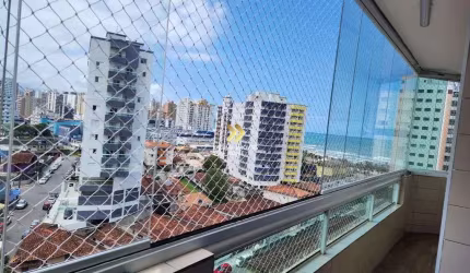 Apartamento 2 Dorms Vista Panorâmica para  Mar à Venda Bairro Mirim Praia Grande