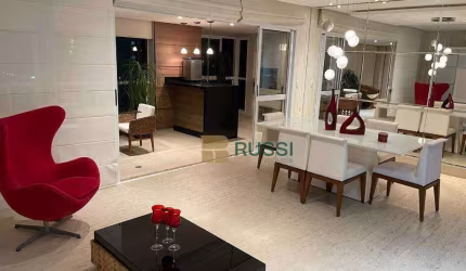 Apartamento com 4 dormitórios, 183 m² - venda por R$ 2.750.000,00 ou aluguel por R$ 13.758,33/mês - Jardim Aquarius - São José dos Campos/SP