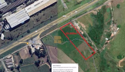Área à venda, 20000 m² por R$ 38.580.000,00 - Vila Galvão - Caçapava/SP
