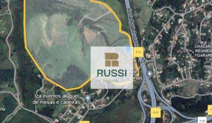 Área à venda, 798000 m² por R$ 20.900.000,00 - Parque dos Príncipes - Jacareí/SP