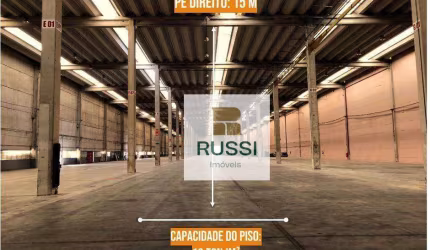Galpão para alugar, 3375 m² por R$ 101.756,25/mês - Eugênio de Melo - São José dos Campos/SP