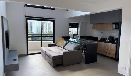 Apartamento com 1 dormitório para alugar, 78 m² por R$ 6.198,00/mês - Jardim Aquarius - São José dos Campos/SP