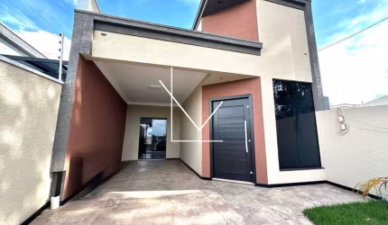Casa para Venda em Araucária, Costeira, 3 dormitórios, 1 suíte, 3 banheiros, 2 vagas