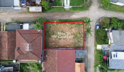 Terreno de Esquina Murado e Aterrado à venda, Bairro Costeira, Balneário Barra do Sul, SC