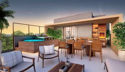 Cobertura Duplex com 2 Suítes, Piscina e 2 Vagas na Tijuca