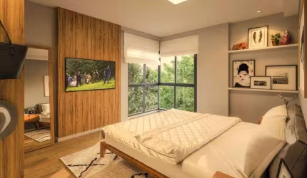 Apartamento de Quarto e Sala no Bairro de Fátima