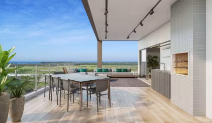 Apartamento com 4 Suítes e 3 Vagas na Barra