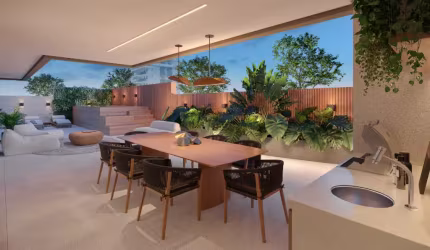 Apartamento Garden de 4 Suítes e 2 Vagas na Barra da Tijuca