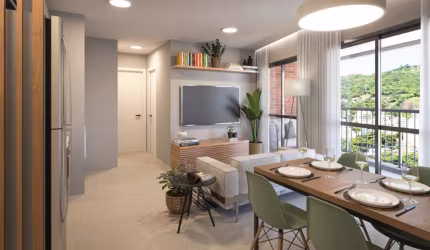 Apartamento de 2 Quartos e 1 Vaga na Tijuca